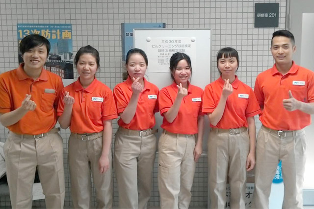 外国人技能実習生2期生集合写真